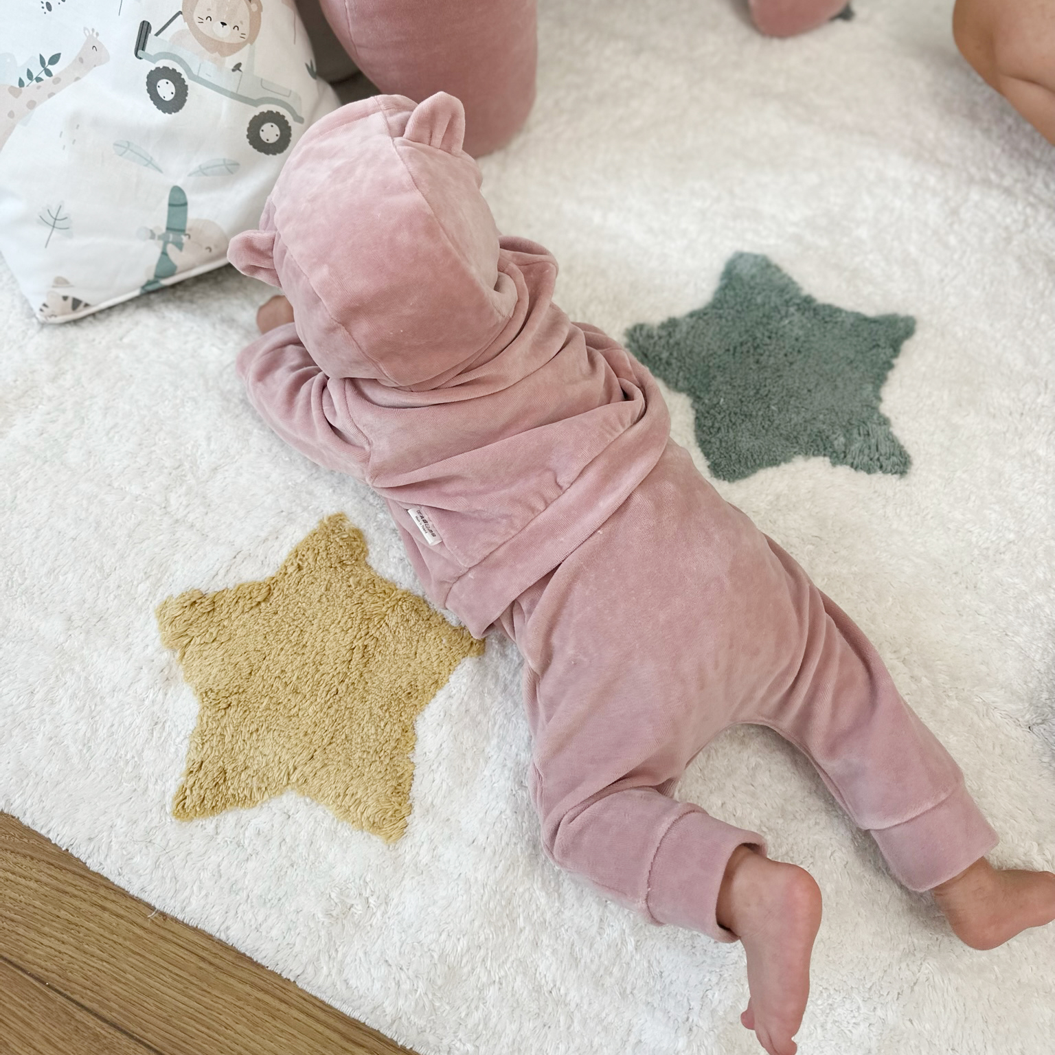 Bluza niemowlęca welurowa Zaczarowane Dalie gallery 4