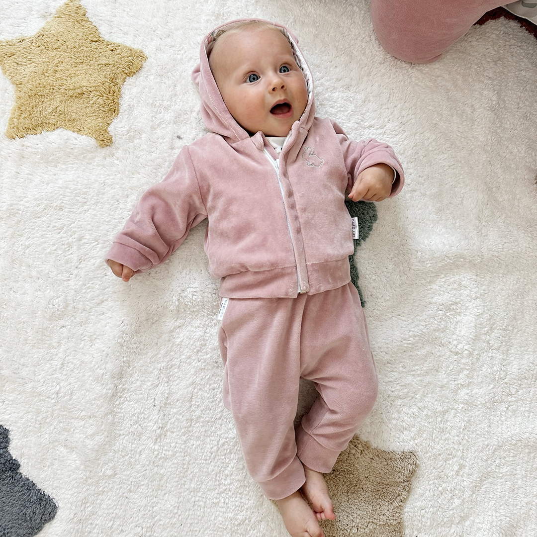 Bluza niemowlęca welurowa Zaczarowane Dalie gallery 5