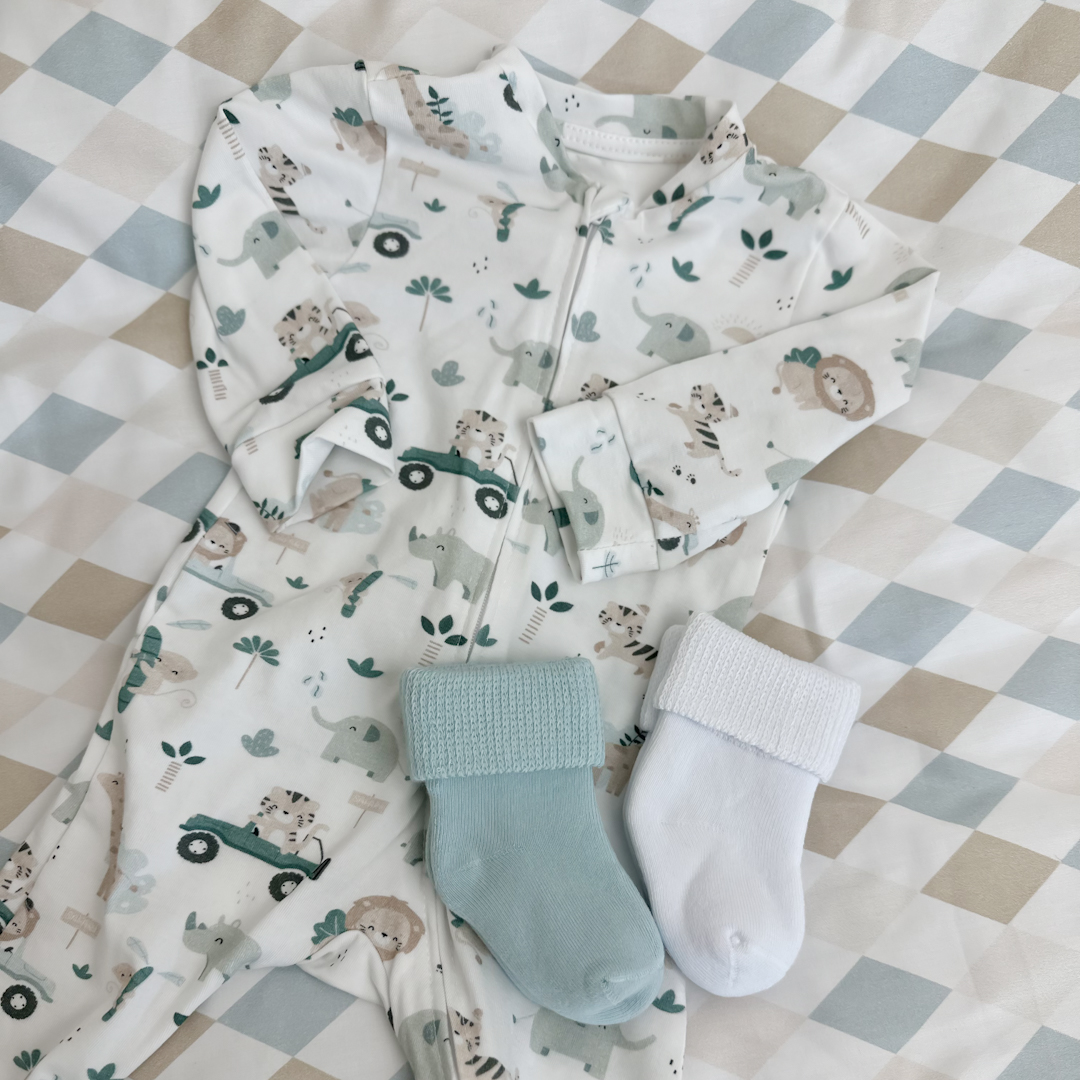 Skarpetki niemowlęce 2-pak morskie gallery 4