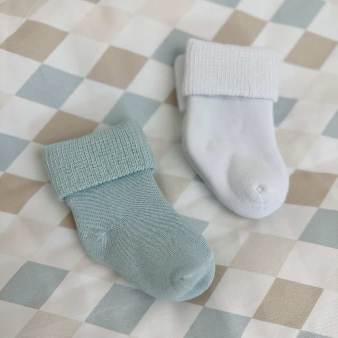 Skarpetki niemowlęce 2-pak morskie gallery 2