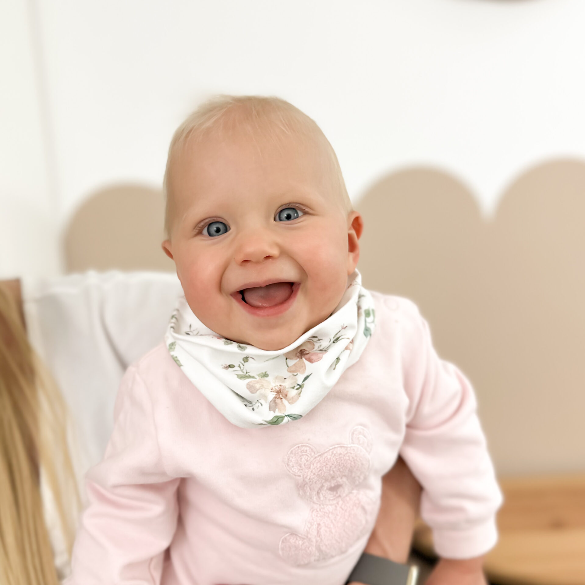 Komin dziecięcy, szalik dziecięcy Zaczarowane Dalie gallery 2