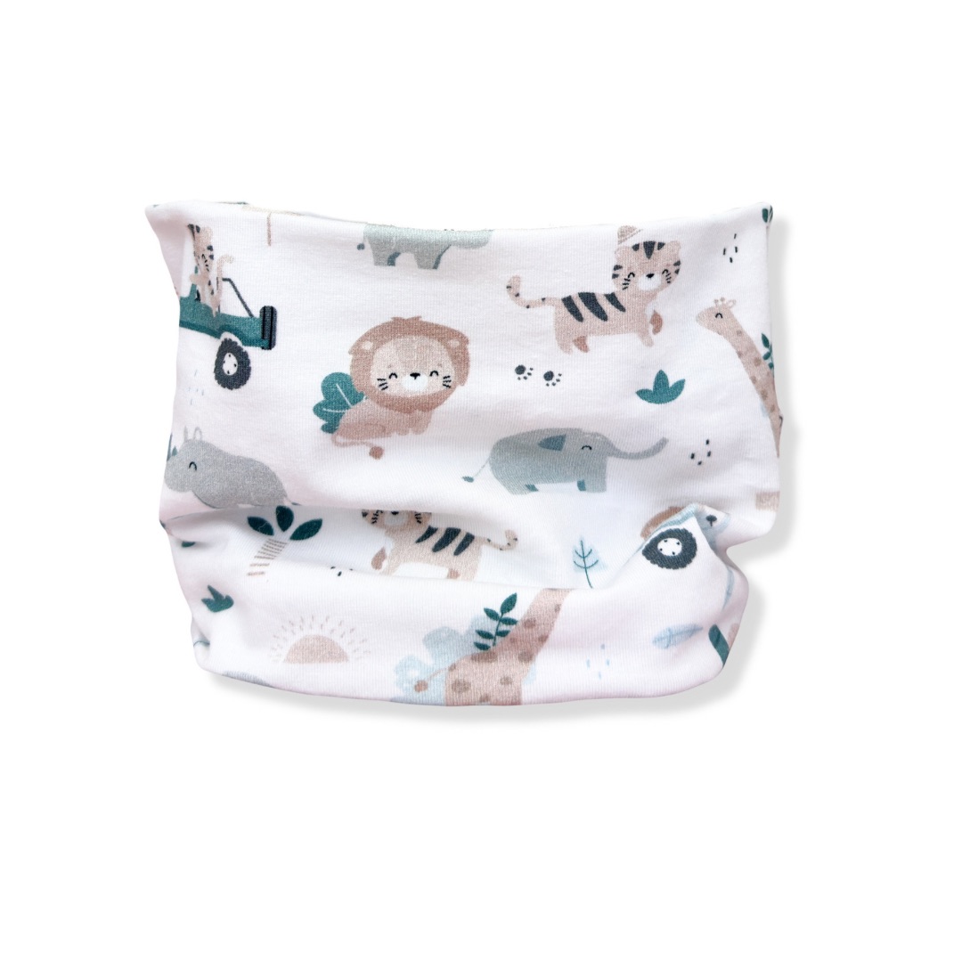 Komin dziecięcy, szalik dziecięcy Safari