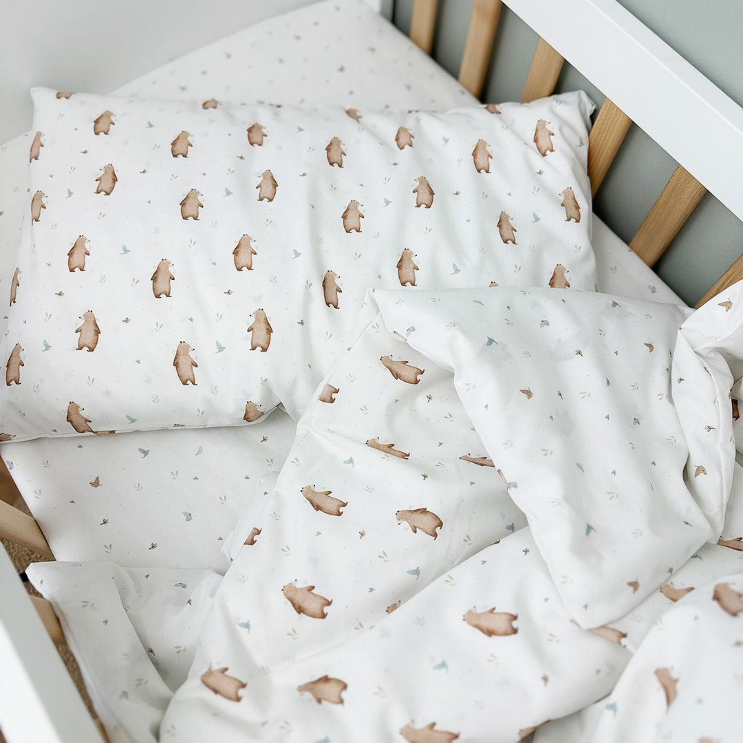 Pościel dziecięca - komplet poszewek Miś Henry L gallery 1