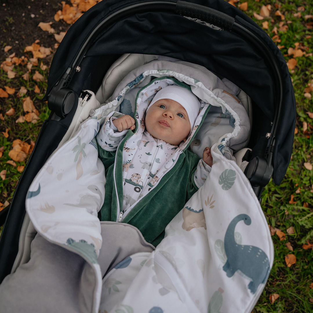 Kombinezon niemowlęcy welurowy Safari gallery 1