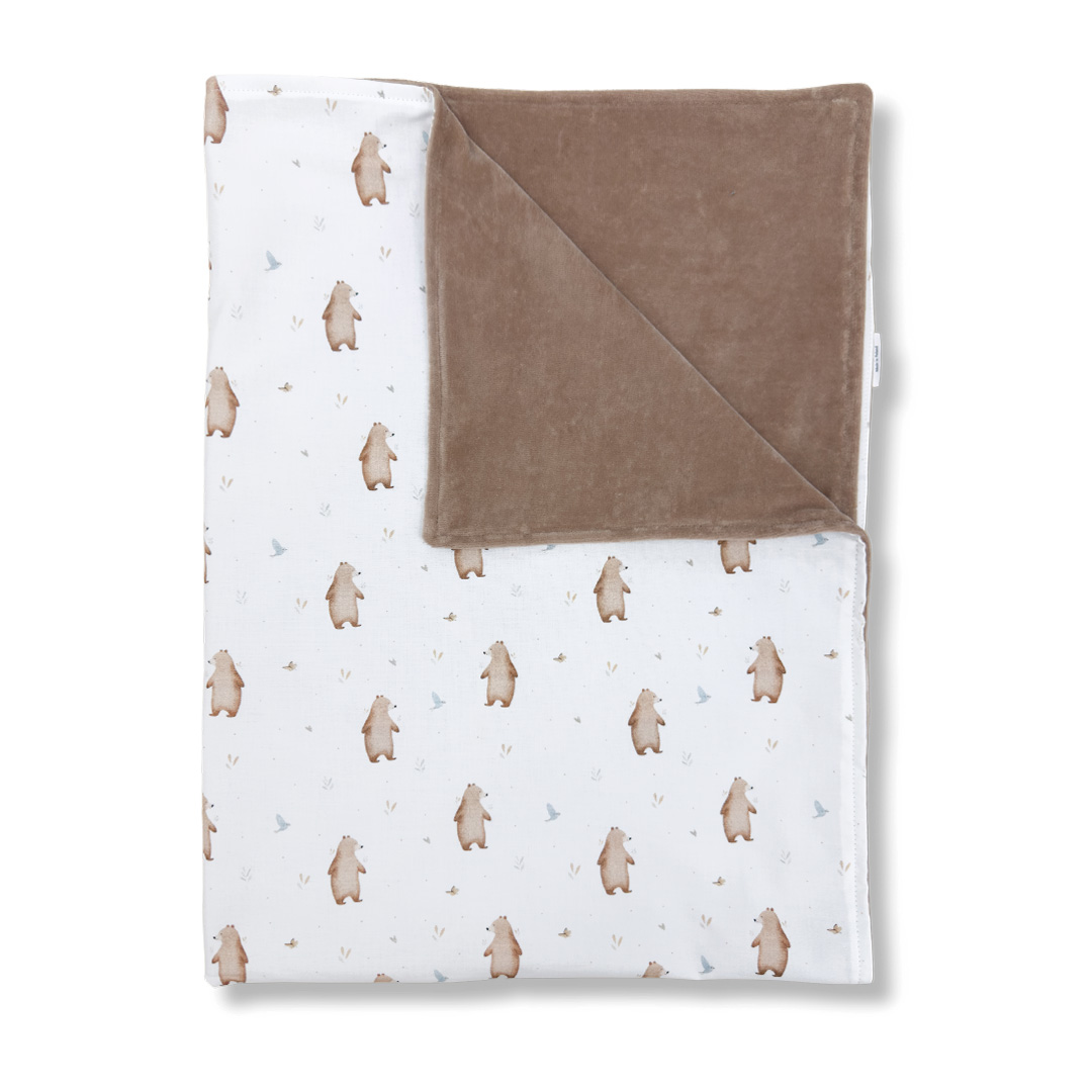 Kocyk niemowlęcy light Miś Henry