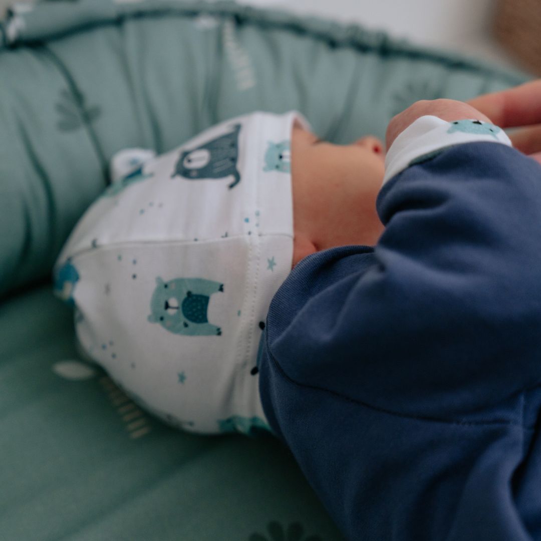 Czapeczka niemowlęca Pastelowe Misie 0-3m gallery 1