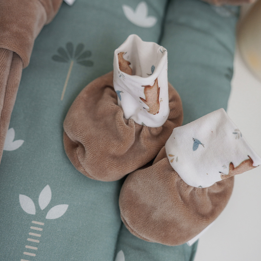 Buciki niechodki niemowlęce Miś Henry gallery 1