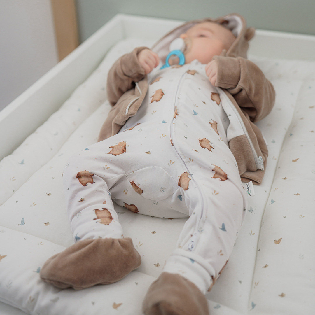 Bluza niemowlęca welurowa Miś Henry gallery 4