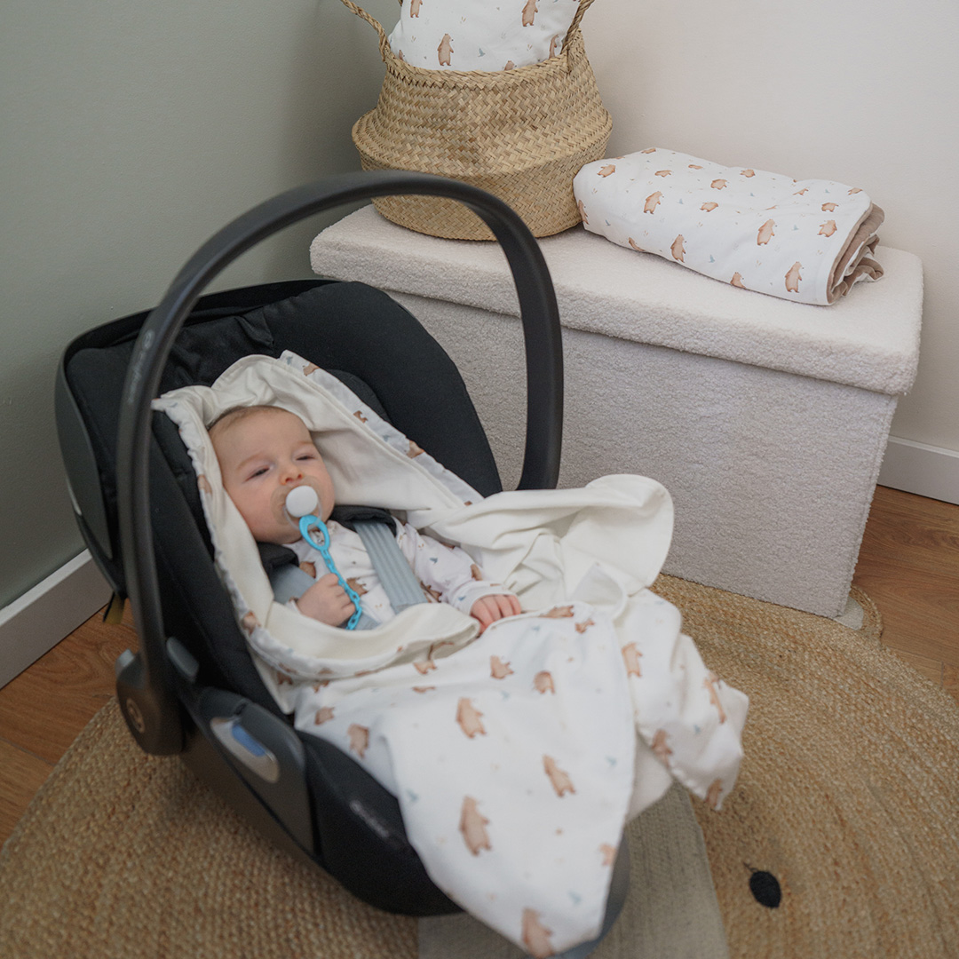 Otulacz do fotelika letni Miś Henry gallery 5