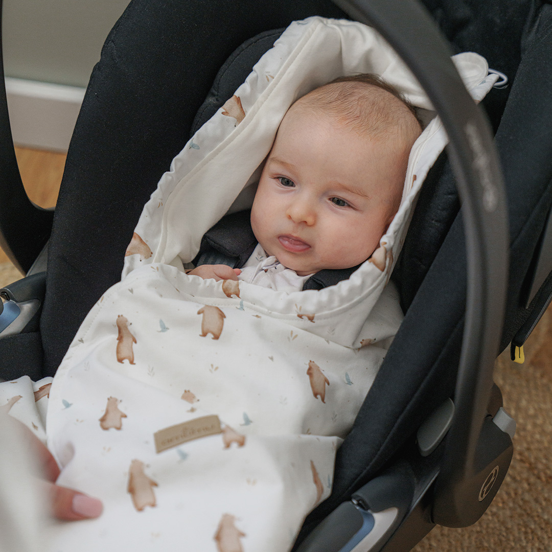 Otulacz do fotelika letni Miś Henry gallery 2