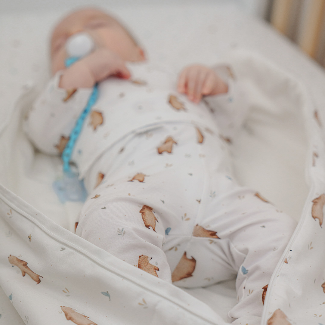 Śpiworek do spania dla niemowlaka 2.5 TOG Miś Henry 6-12 M gallery 2