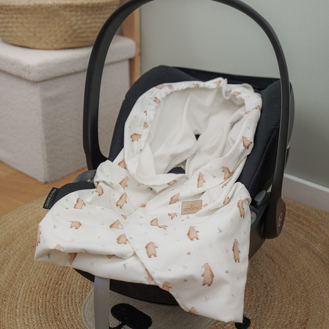 Otulacz do fotelika letni Miś Henry gallery 8