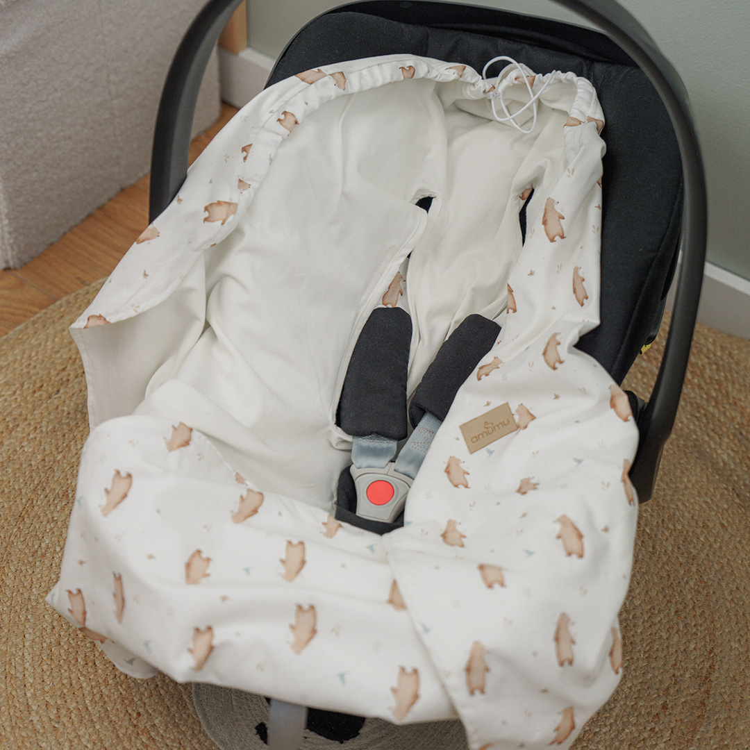 Otulacz do fotelika letni Miś Henry gallery 7