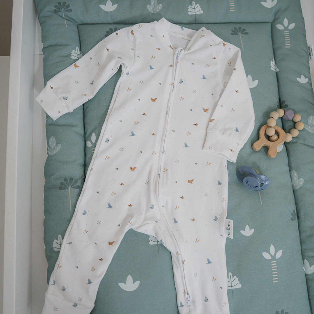 Pajacyk dla niemowląt Ptaszki gallery 3