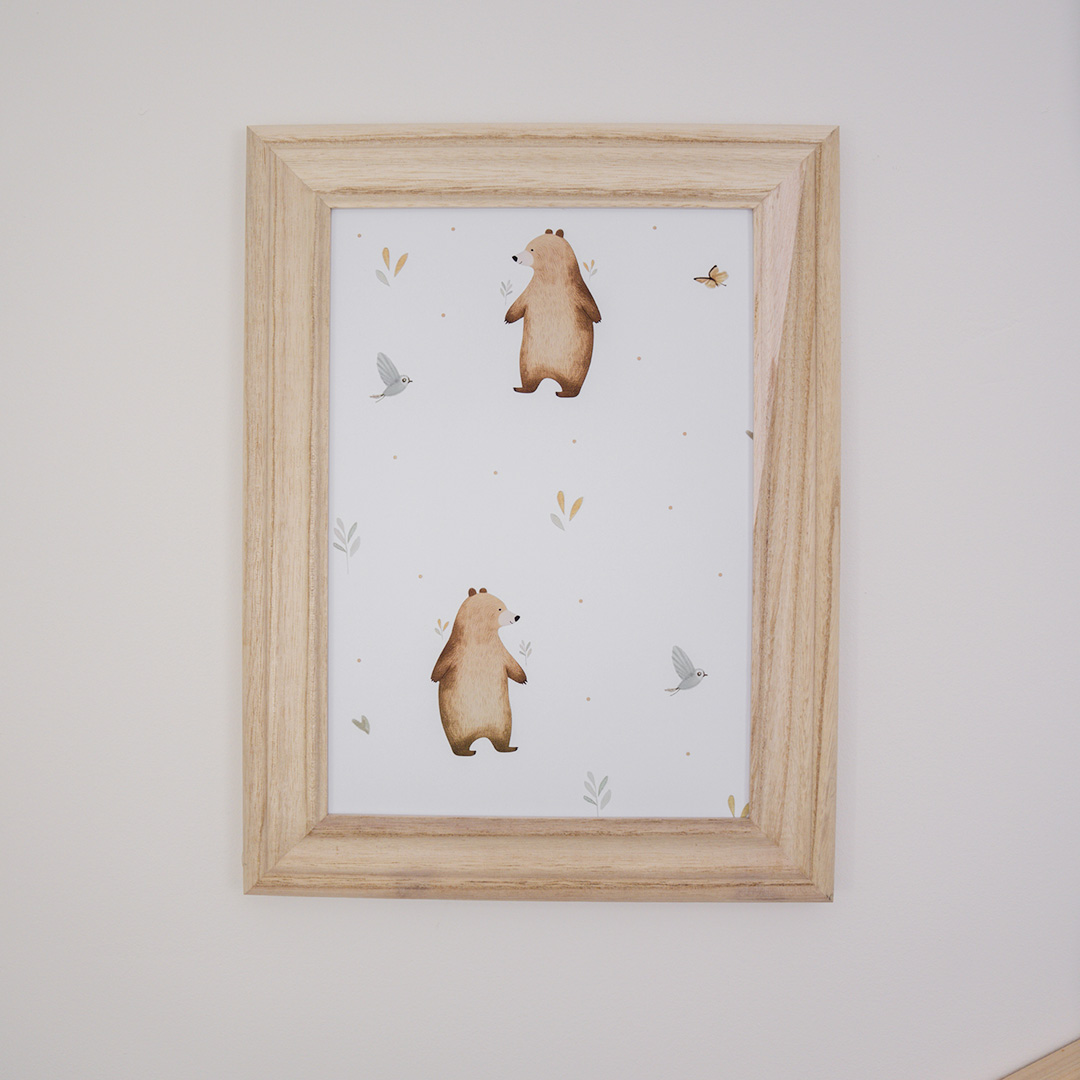 Plakat do pokoju dziecka Misie Henry i Ptaszki gallery 2