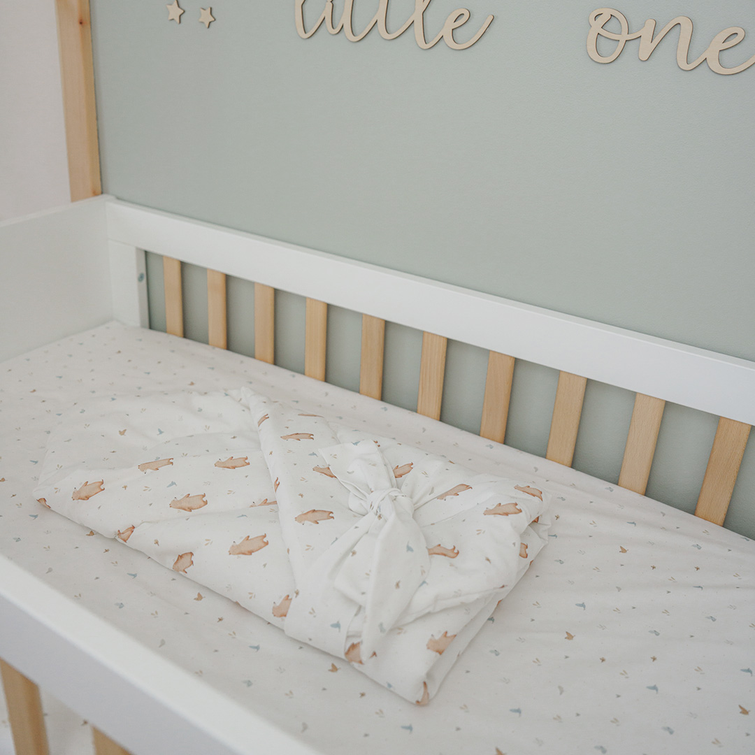 Rożek niemowlęcy bawełniany Miś Henry gallery 3