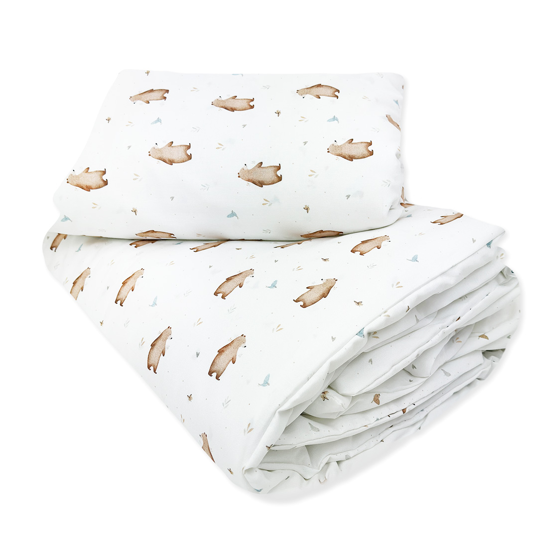 Pościel dziecięca - komplet poszewek Miś Henry L