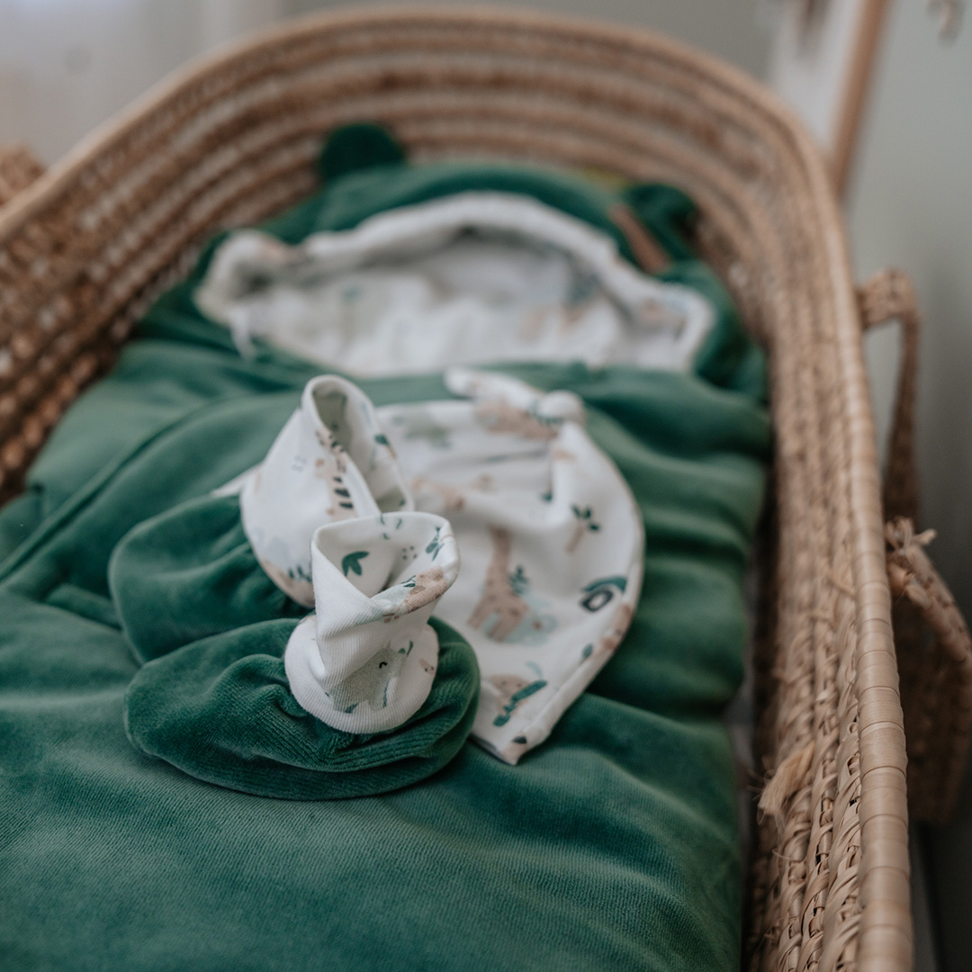 Otulacz do fotelika/kocyk welurowy do gondoli Safari gallery 5