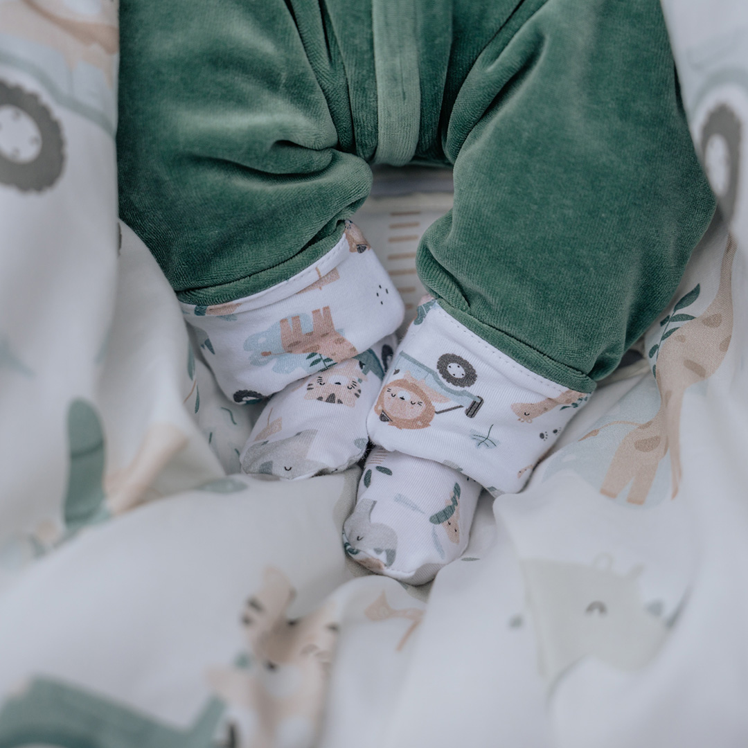 Kombinezon niemowlęcy welurowy Safari gallery 5