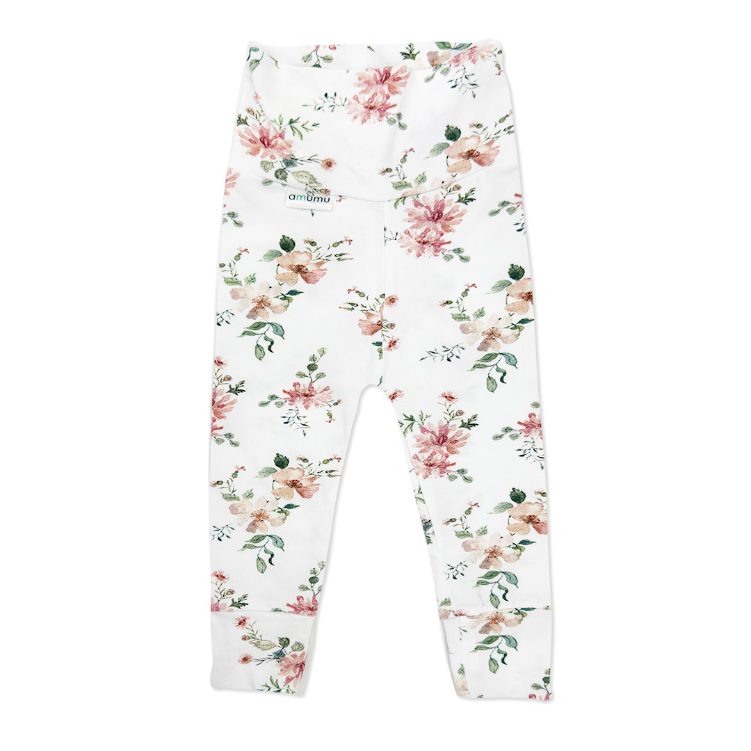 Spodenki niemowlęce legginsy Magiczny Ogród