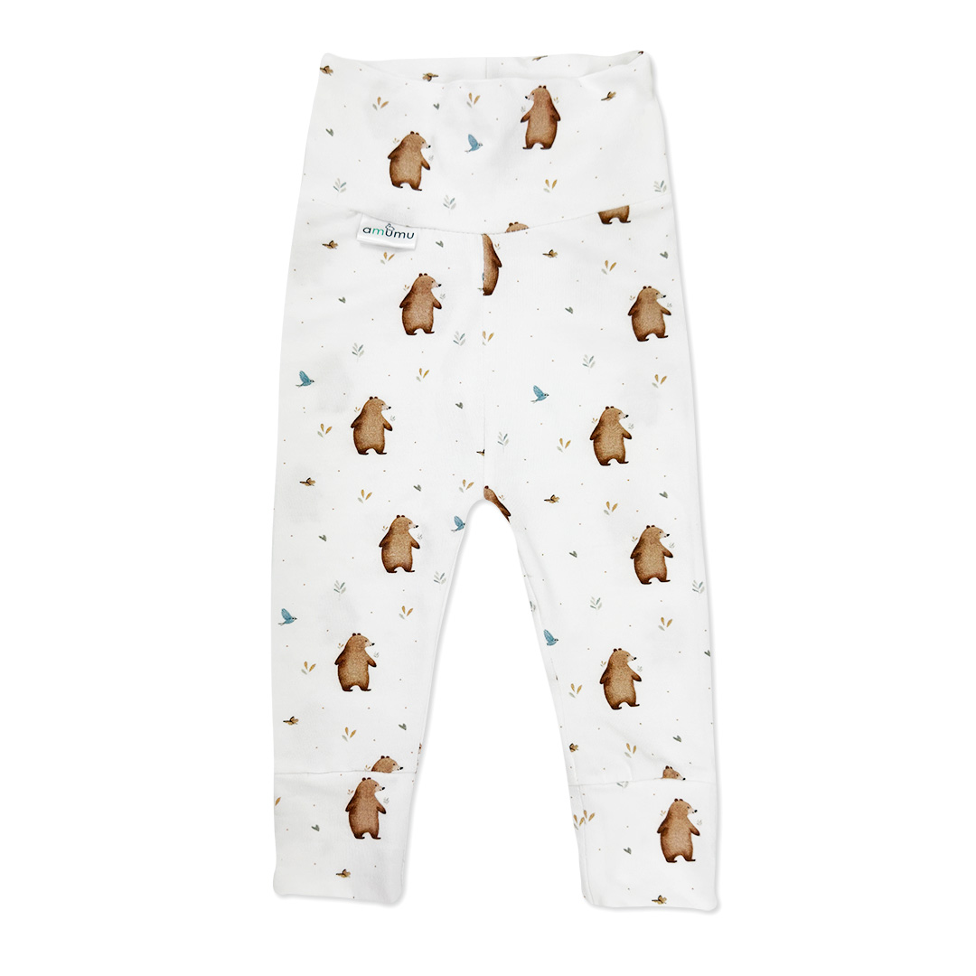 Spodenki niemowlęce legginsy Miś Henry