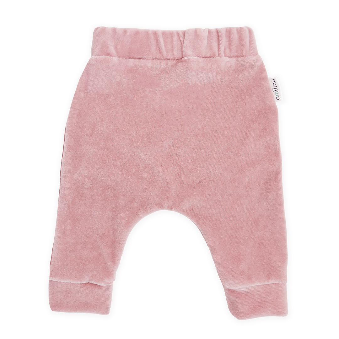 Spodenki niemowlęce welurowe Magiczny Ogród