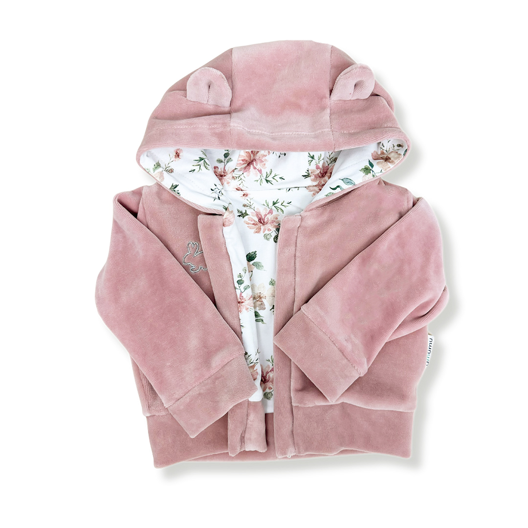 Bluza niemowlęca welurowa Magiczny Ogród
