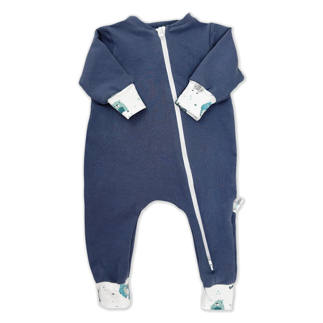 Kombinezon niemowlęcy dresowy Pastelowe Misie