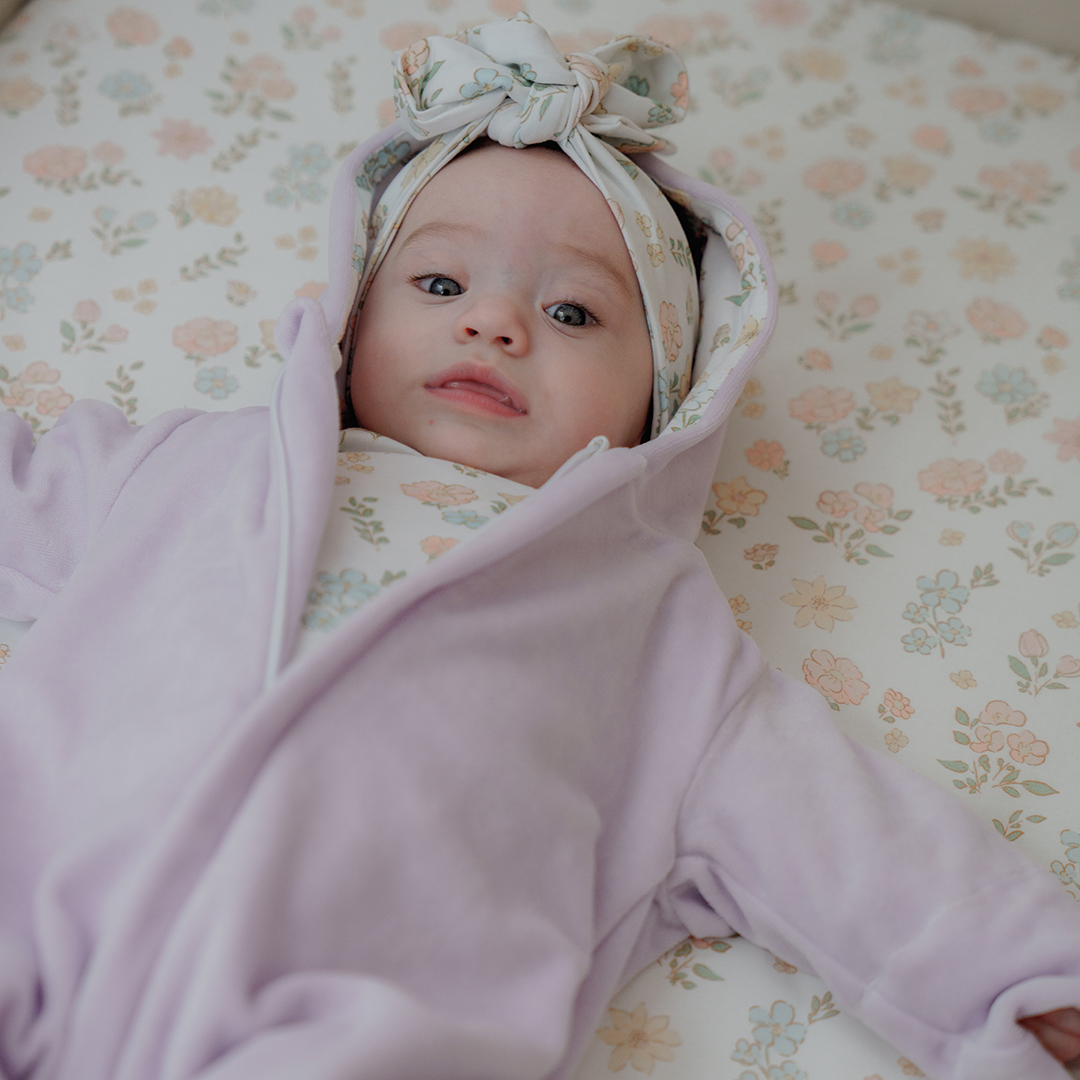 Opaska wiązana dla dziecka Kwiatołączka gallery 4