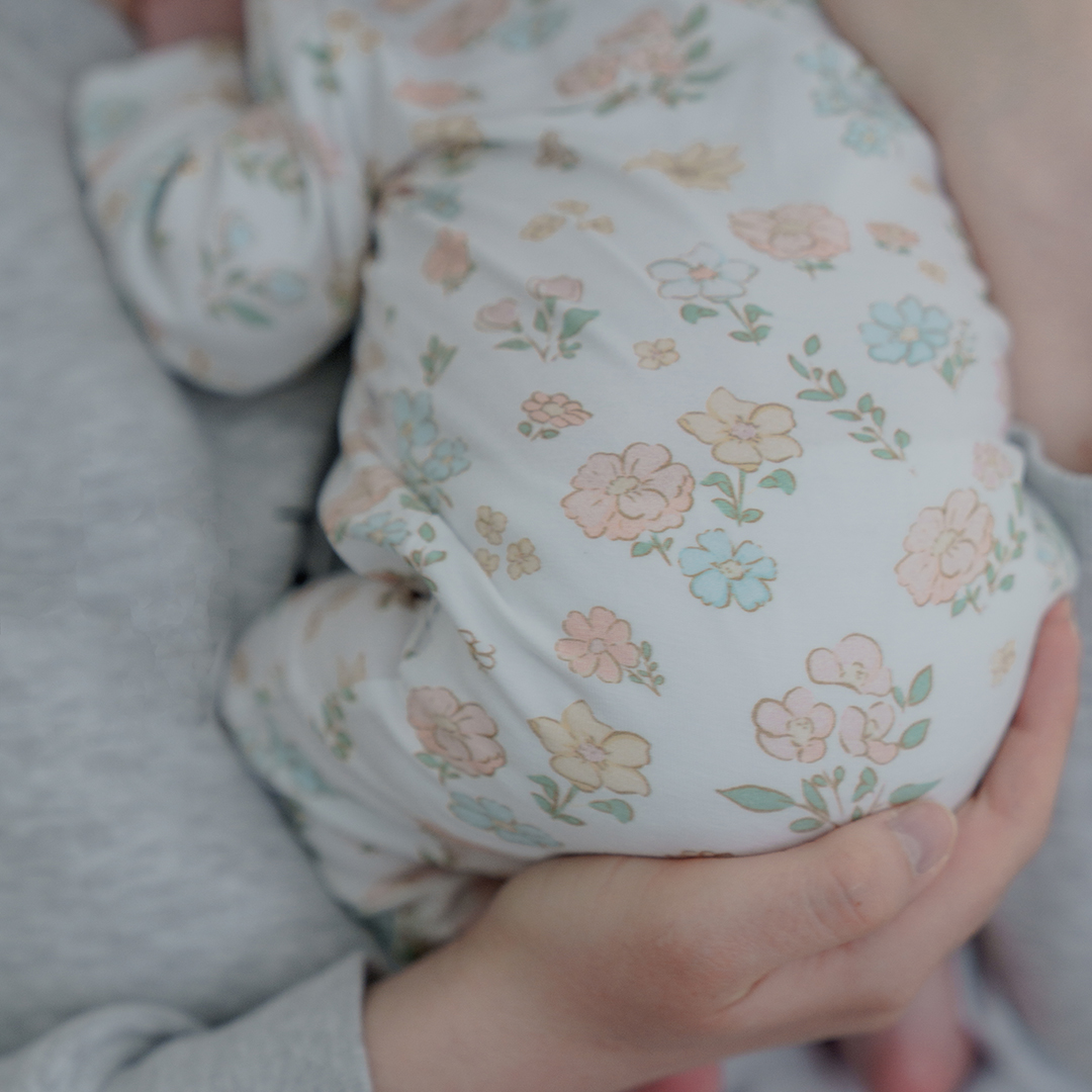 Body niemowlęce z krótkim rękawem Kwiatołączka gallery 2