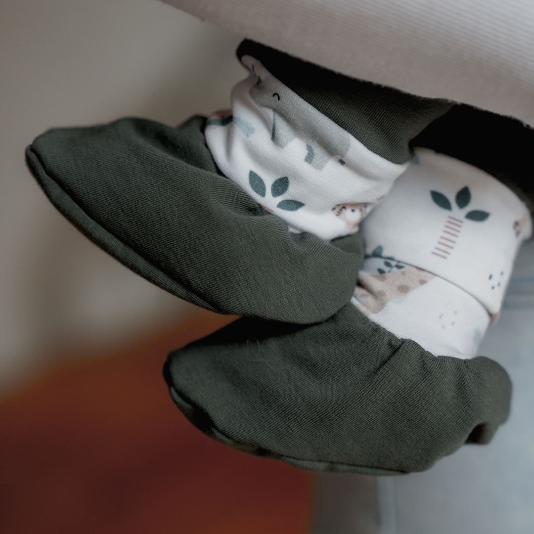 Kombinezon niemowlęcy dresowy Safari khaki gallery 4