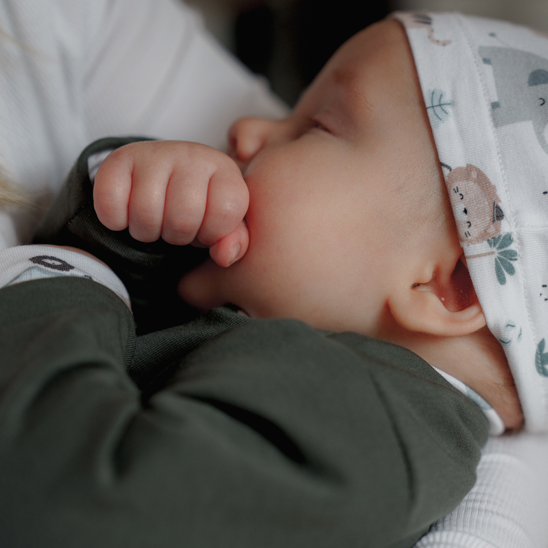 Kombinezon niemowlęcy dresowy Safari khaki gallery 5