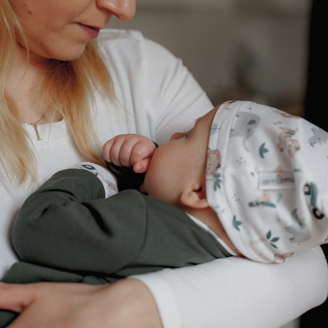 Kombinezon niemowlęcy dresowy Safari khaki gallery 6