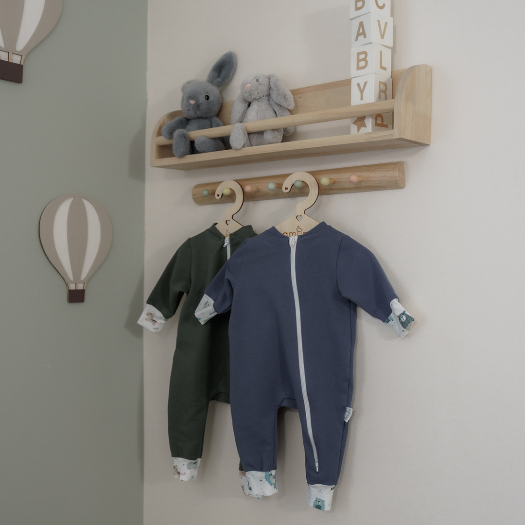 Kombinezon niemowlęcy dresowy Pastelowe Misie gallery 6