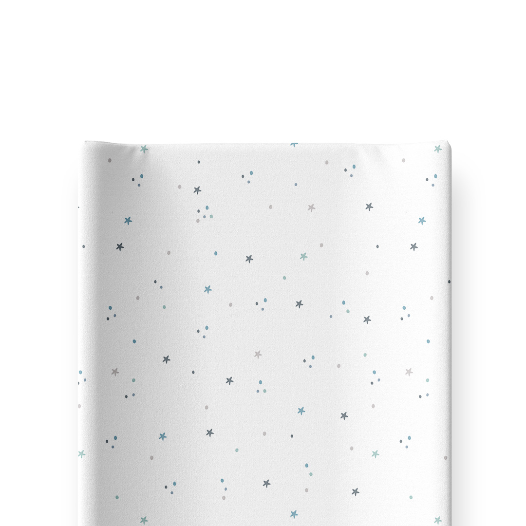 Prześcieradło z gumką do dostawki Gwiazdki 60x90 cm