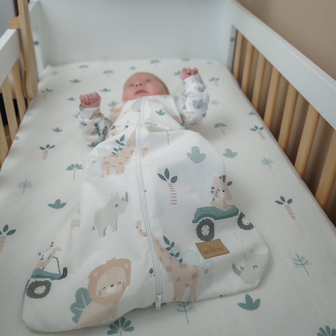 Śpiworek do spania dla niemowlaka 1.0 TOG Safari 6-12 M gallery 2