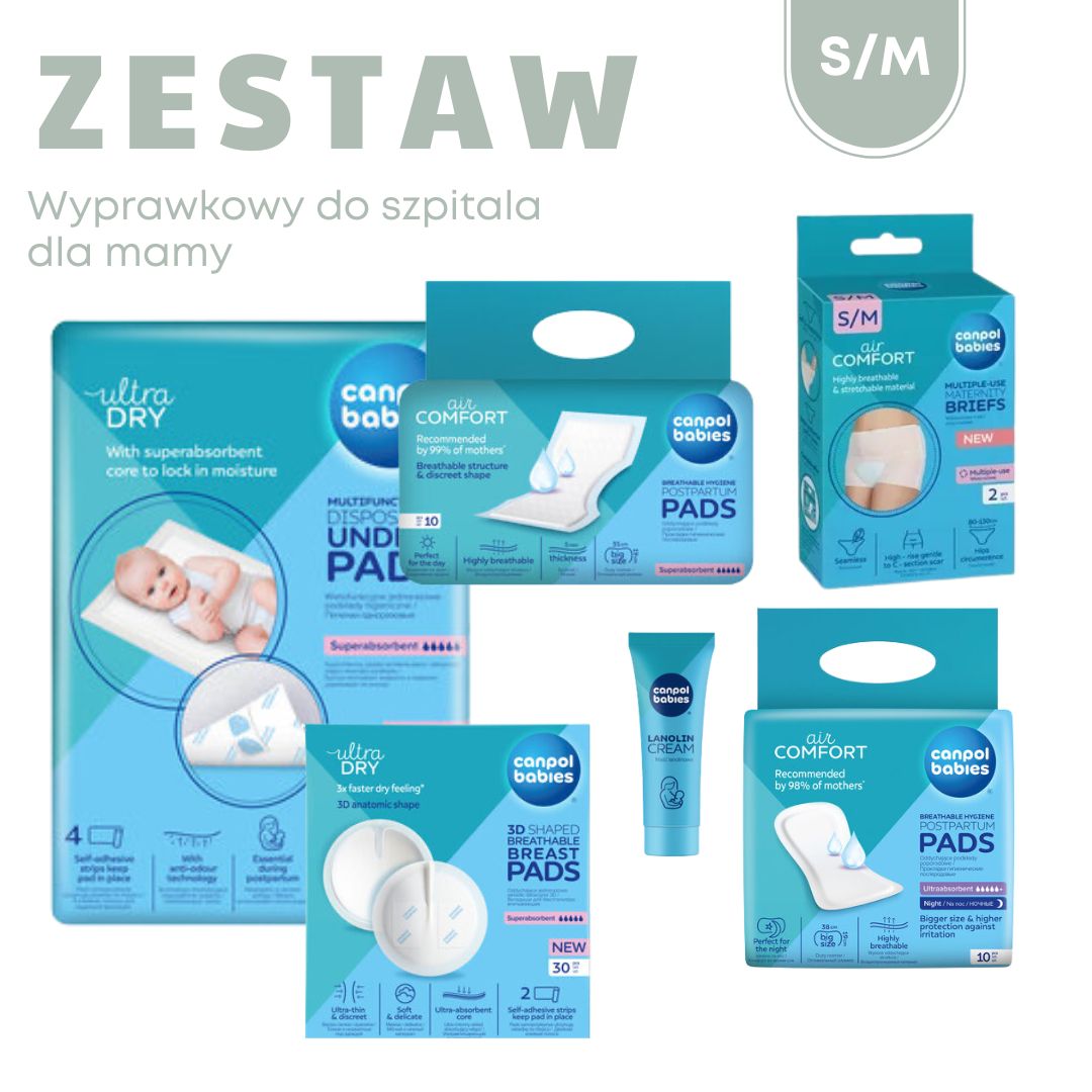 Zestaw wyprawka do szpitala dla mamy S/M