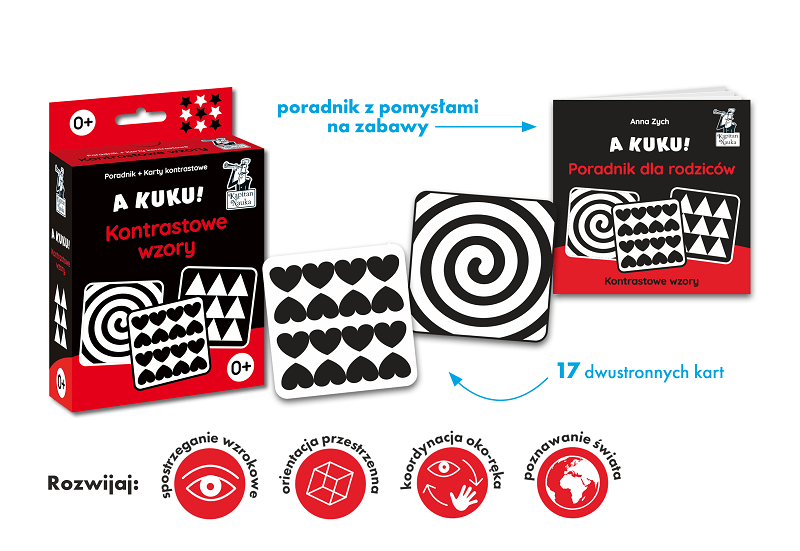 A kuku! Kontrastowe wzory. Poradnik + karty kontrastowe gallery 1