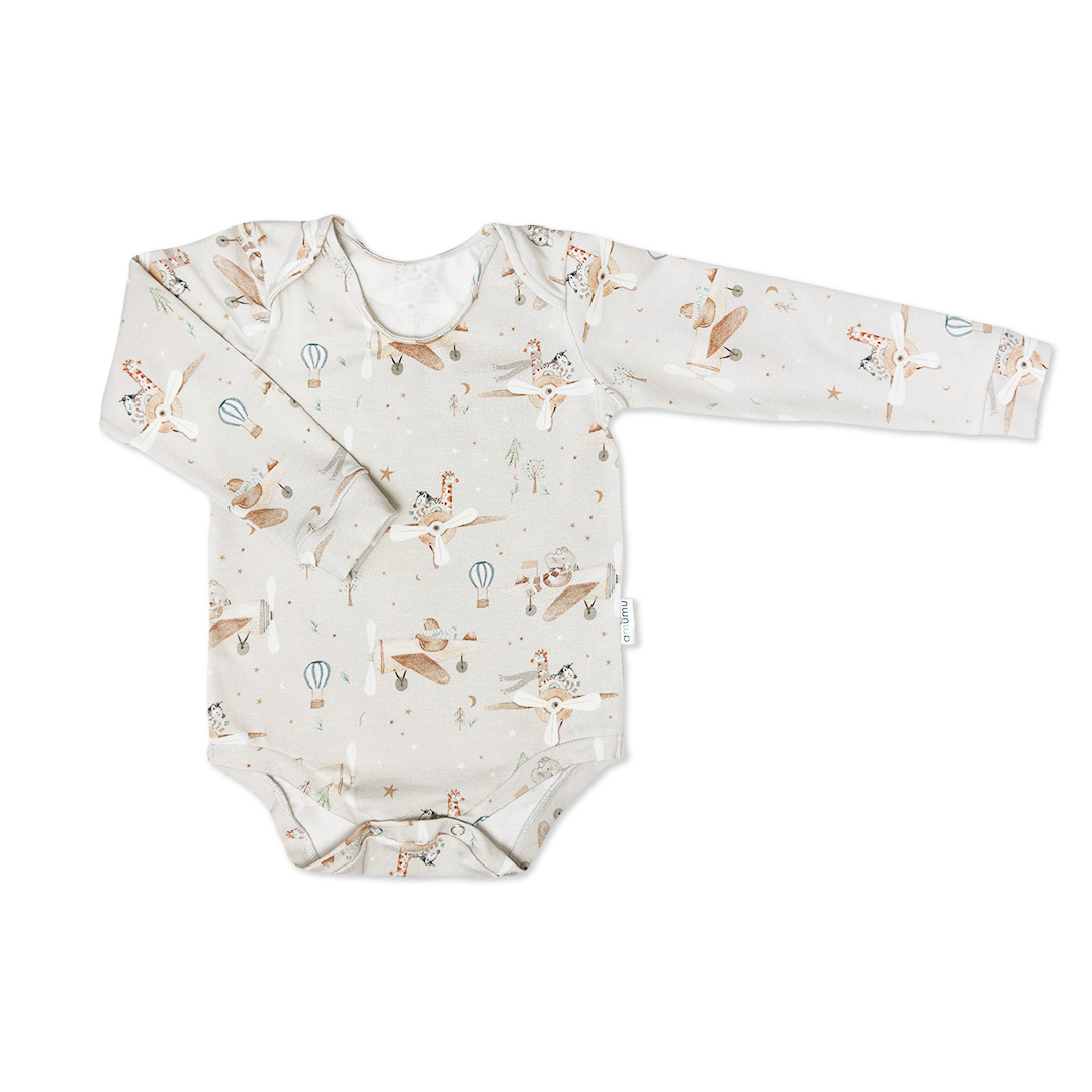 Body niemowlęce z długim rękawem Śpiulkolot