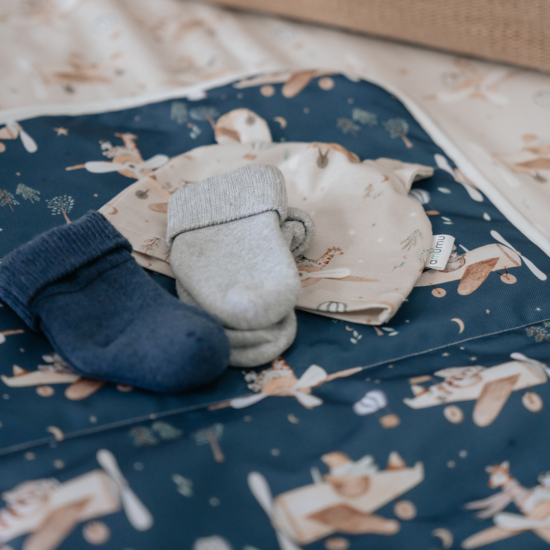Skarpetki niemowlęce 2-pak granatowe gallery 2