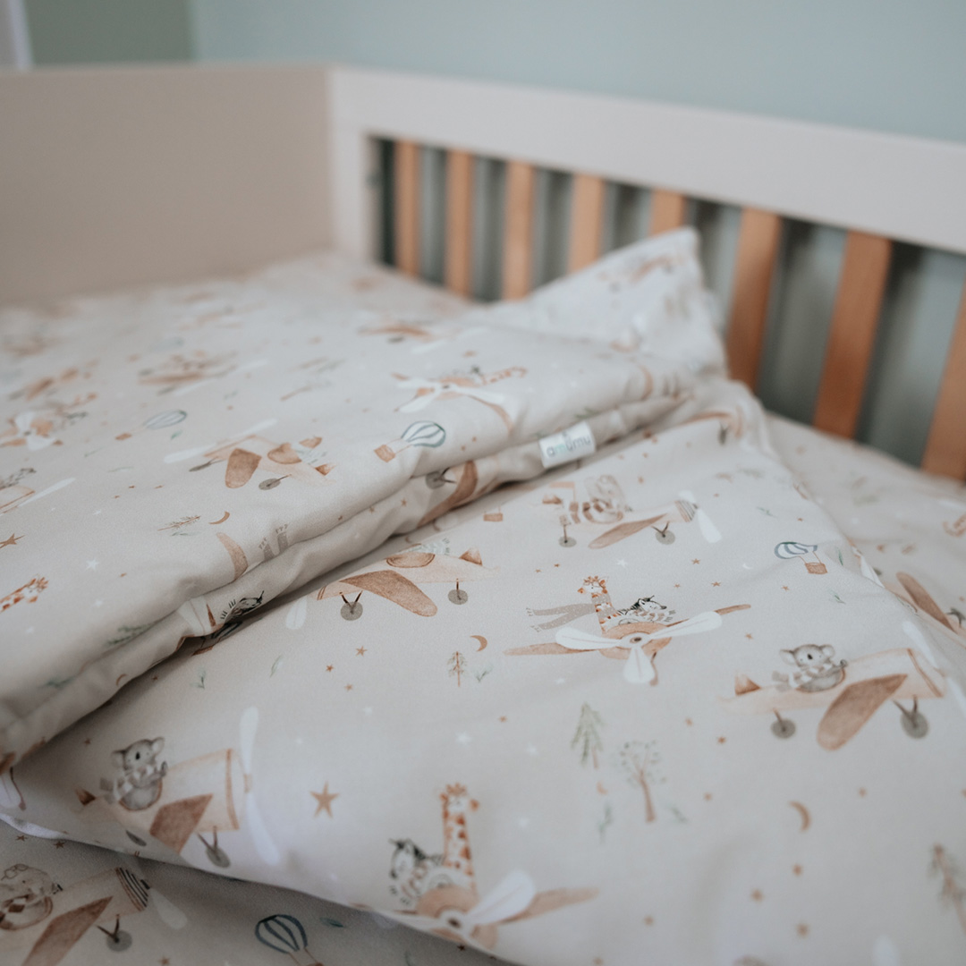 Pościel z wypełnieniem dla dzieci Śpiulkolot  L - 100x135 gallery 1