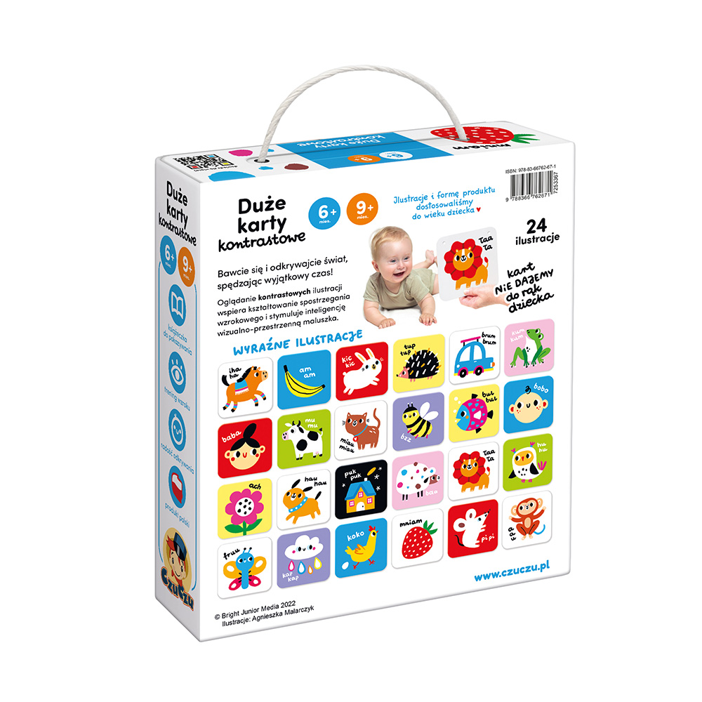 Duże karty kontrastowe 6-9m gallery 3