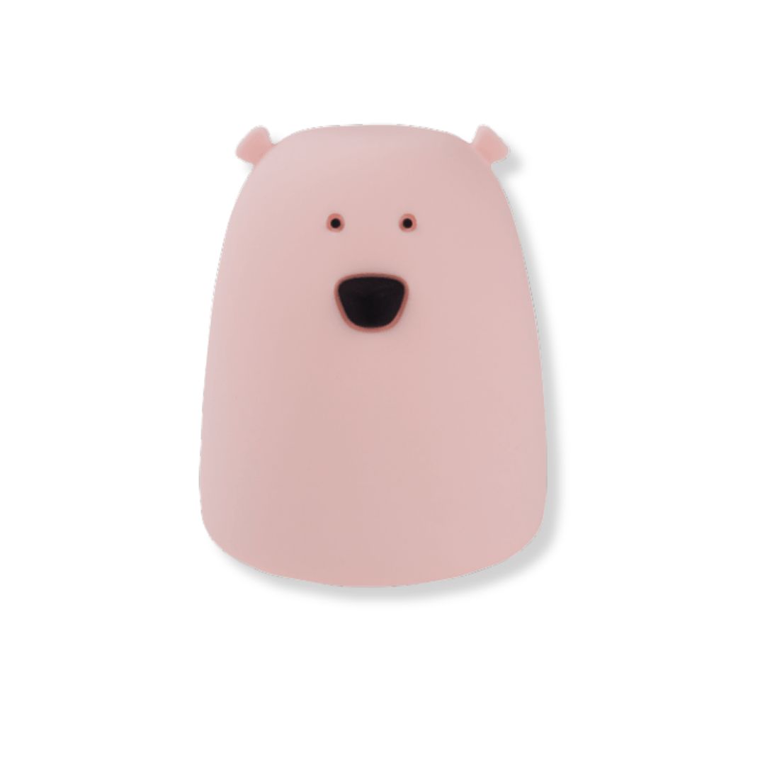 Lampa led Miś Różowy mały