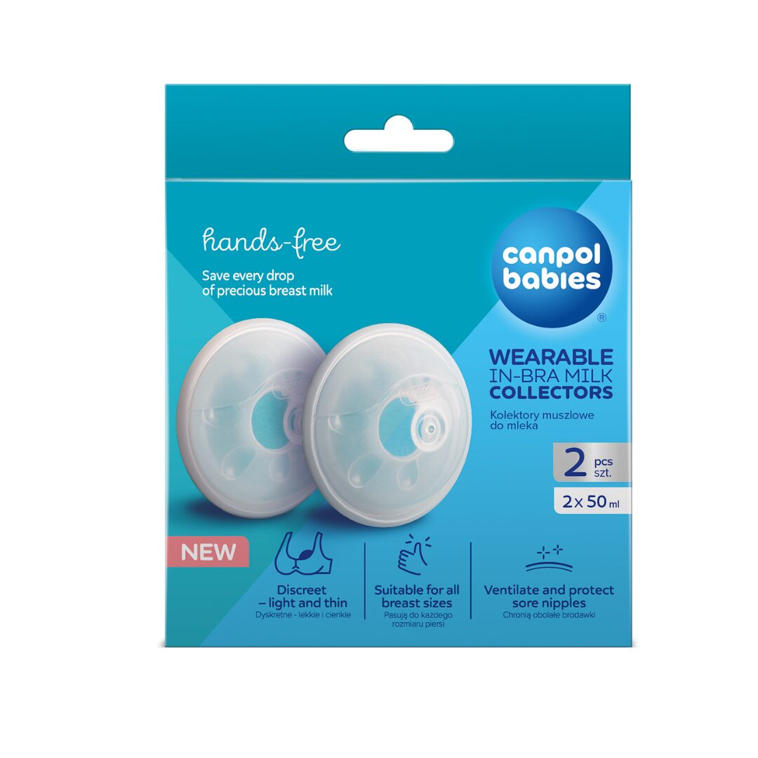 Canpol Kolektory mleka – muszle laktacyjne, 2 szt.