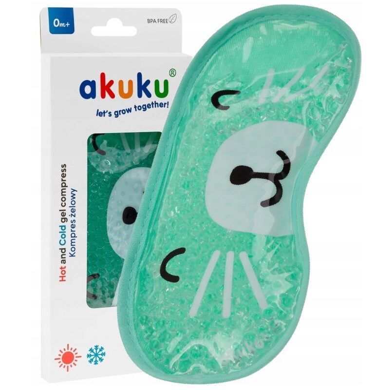 Kompres żelowy na gorączkę i ból - Kotek akuku gallery 2
