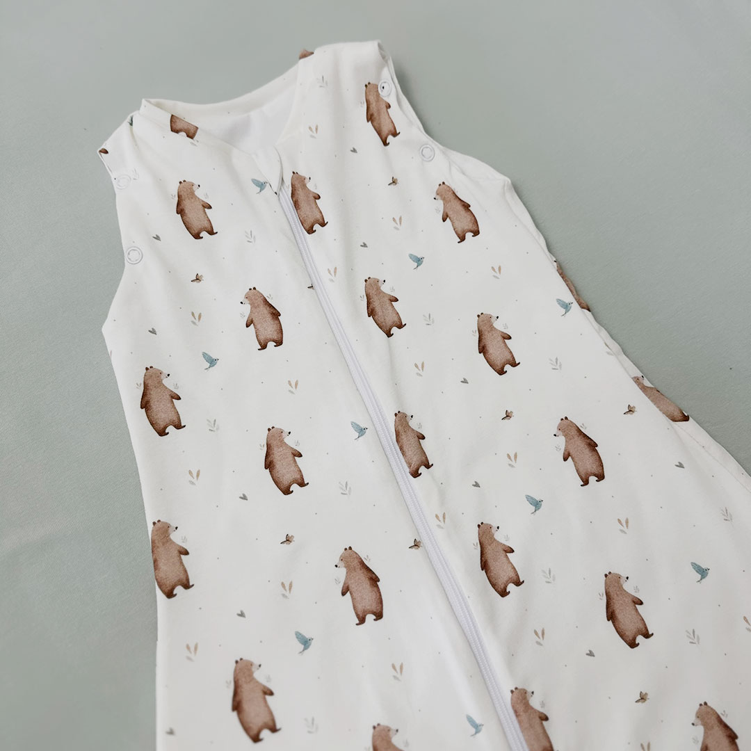 Otulacz do spania - śpiworek 2w1 dla noworodka 1.5 TOG Miś Henry gallery 5