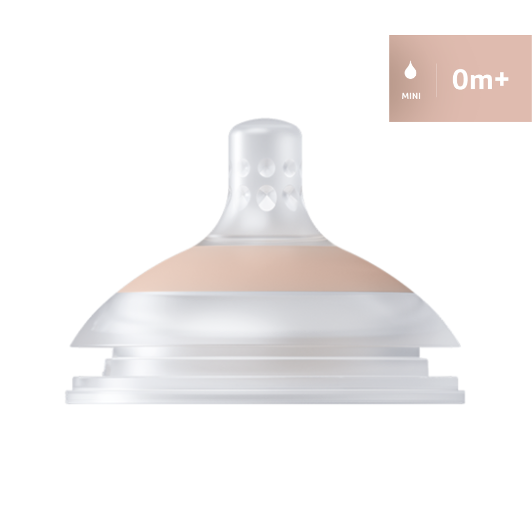 Smoczek dynamiczny do karmienia LOVI Mammafeel 0m+ MINI 1 szt.