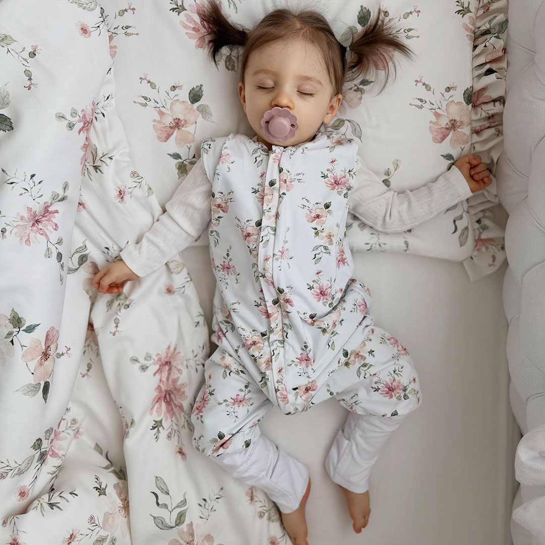 Śpiworek z nogawkami Zaczarowane Dalie 1-2 lata - 1.0 TOG gallery 5