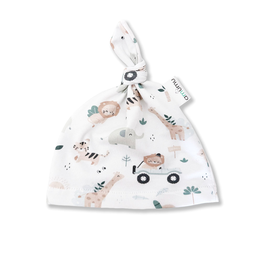Czapeczka niemowlęca Safari 0-3m