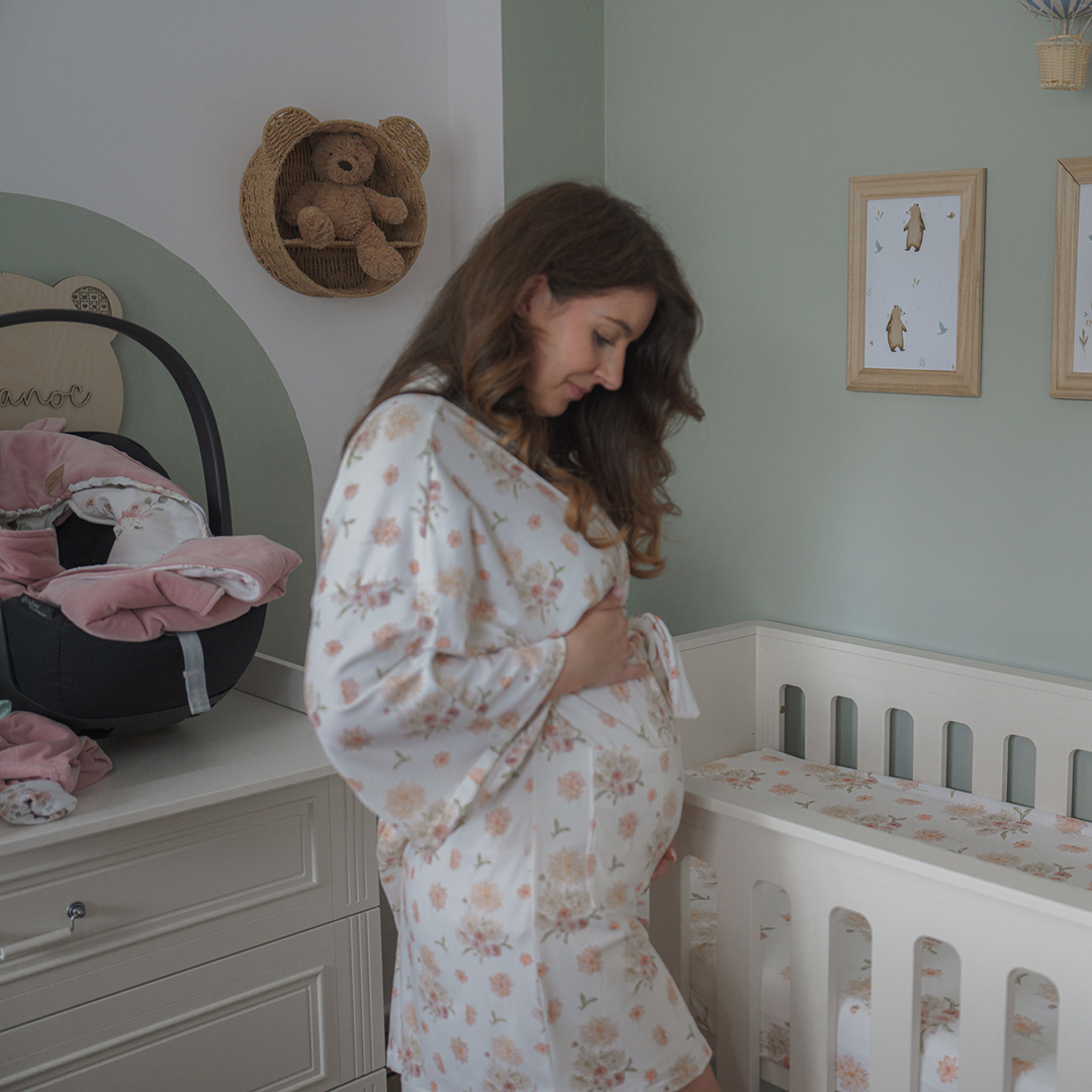 Kimono / szlafrok ciążowy Zaczarowane Dalie gallery 1